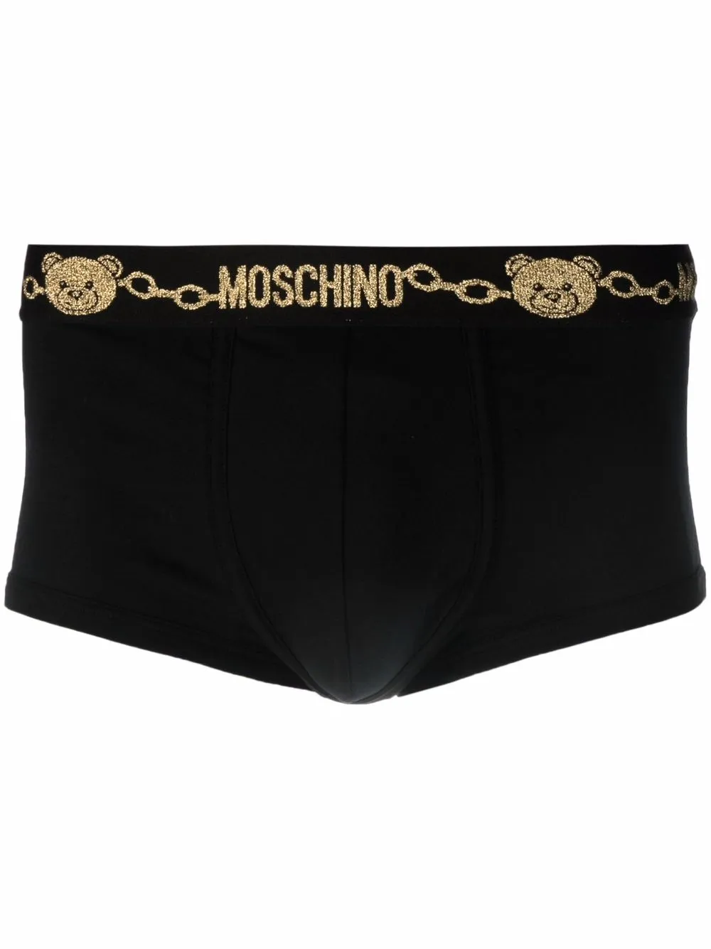 

Moschino bóxer con logo en la pretina - Negro