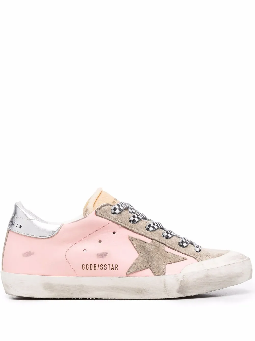 

Golden Goose tenis bajos Super-Star - Rosado