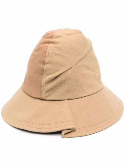two-tone design hat | Ader Error 