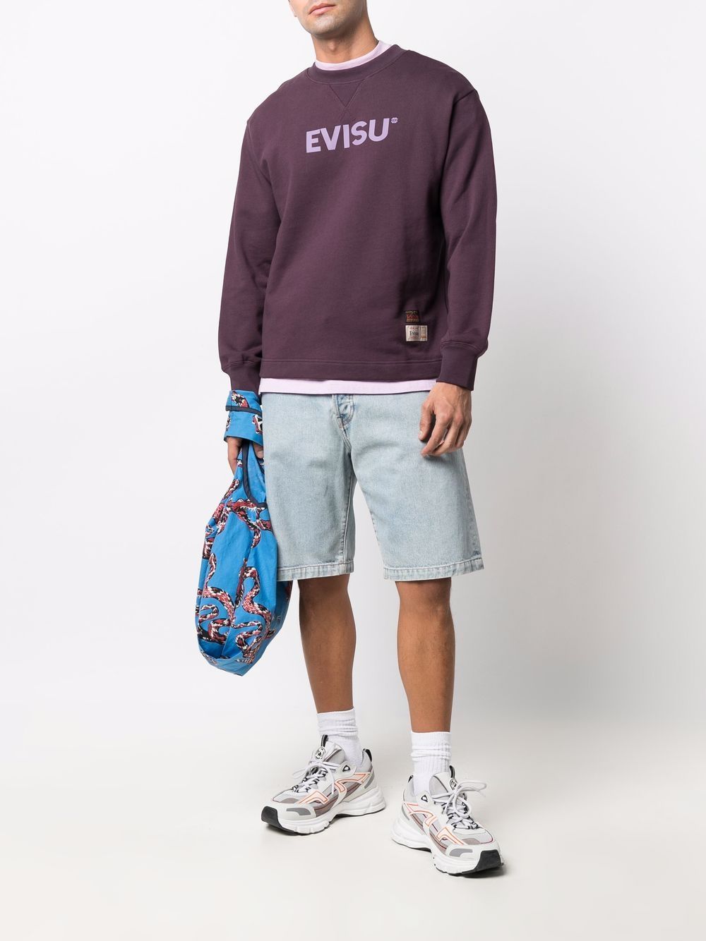 фото Evisu толстовка с логотипом