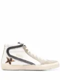 Golden Goose Slide high top sneakers - White