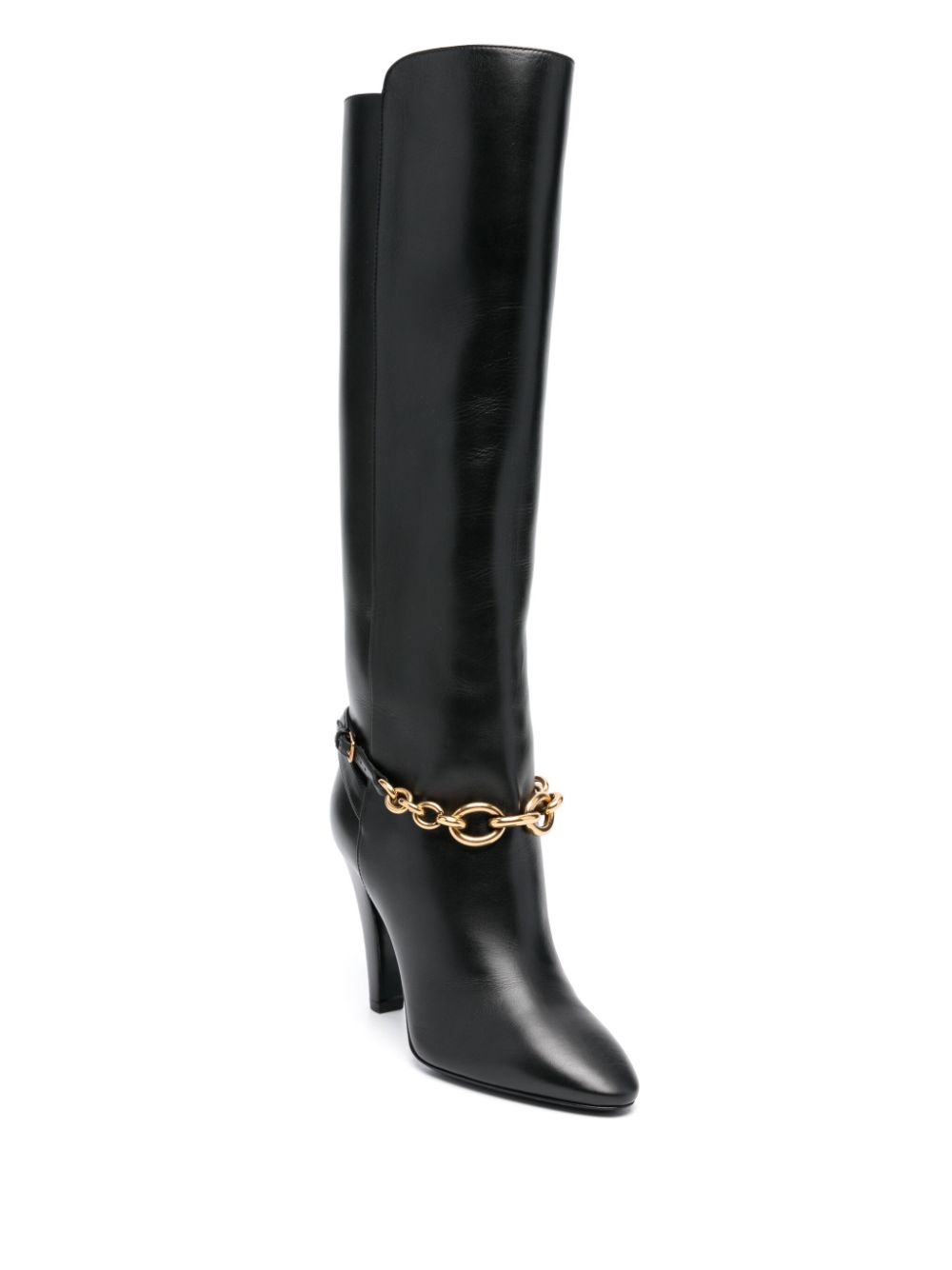 Saint Laurent 100mm Le Maillon boots - Black