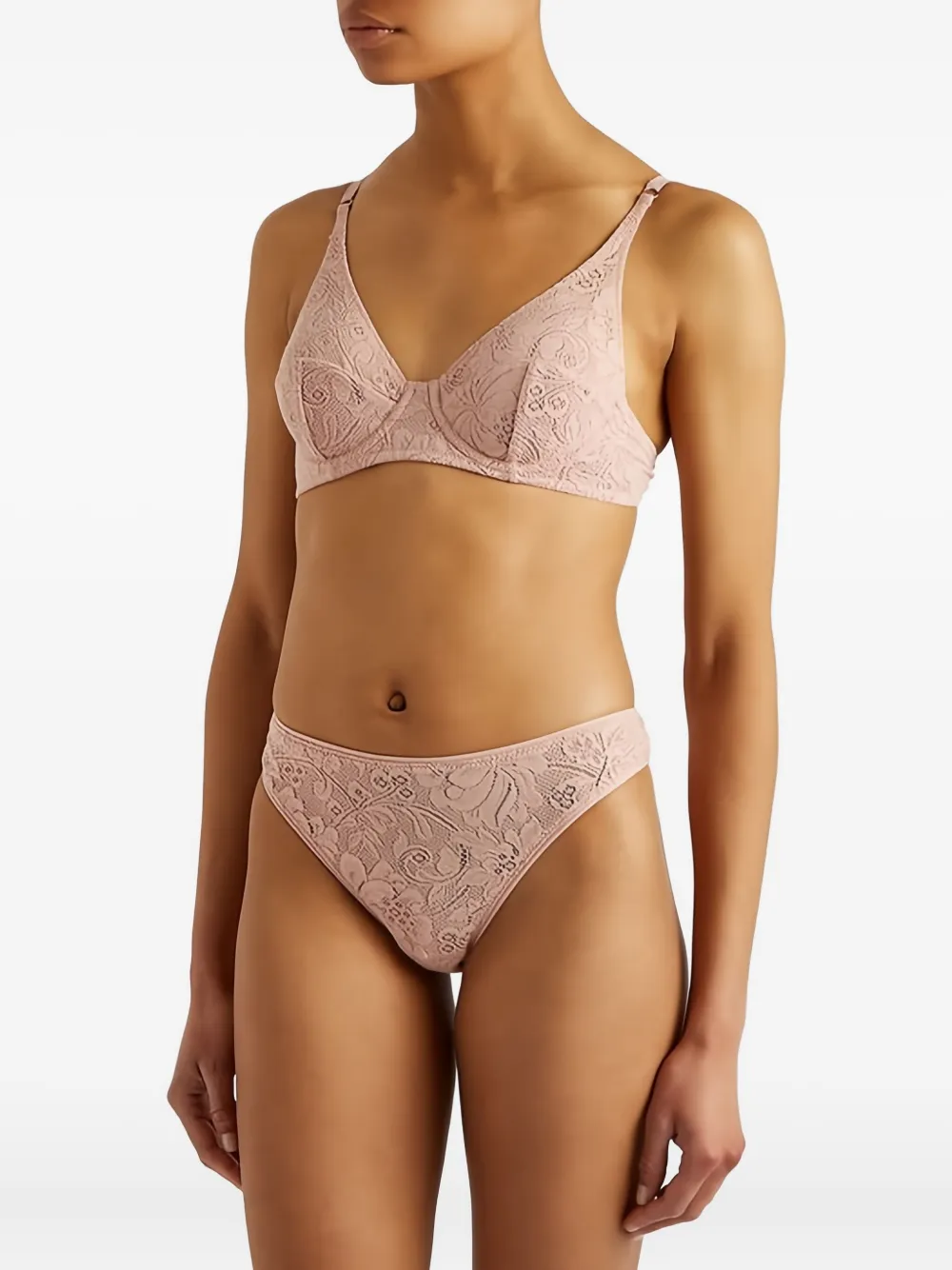 Araks Lace Waverly Bra In Pink