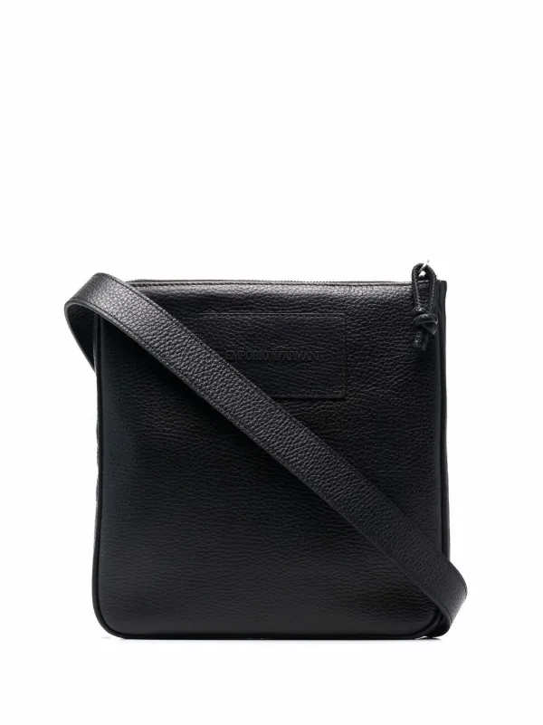 Emporio Armani Men Leather Crossbody Bag