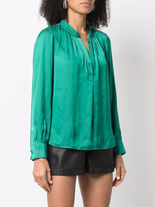 Zadig\u0026Voltaire Tink Satin Blouse - Farfetch