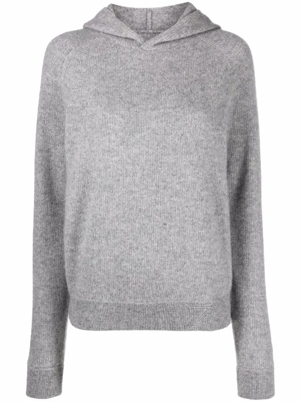 Zadig\u0026Voltaire Hooded Cashmere Sweater 