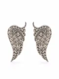 Zadig&Voltaire rock wing earrings - Grey