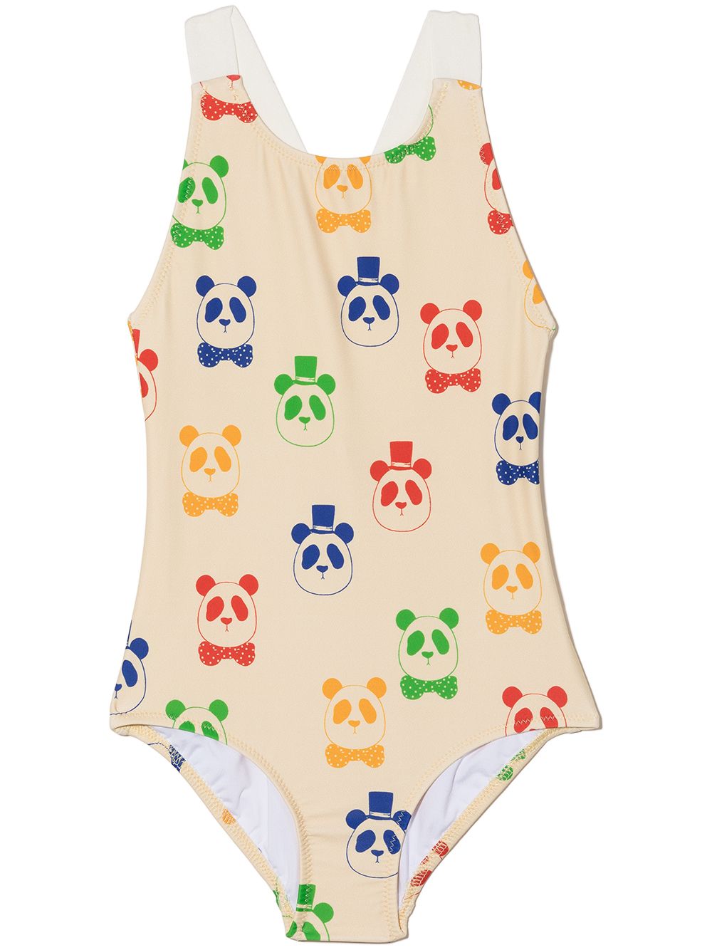 

Mini Rodini traje de baño con osos panda estampados - Neutro