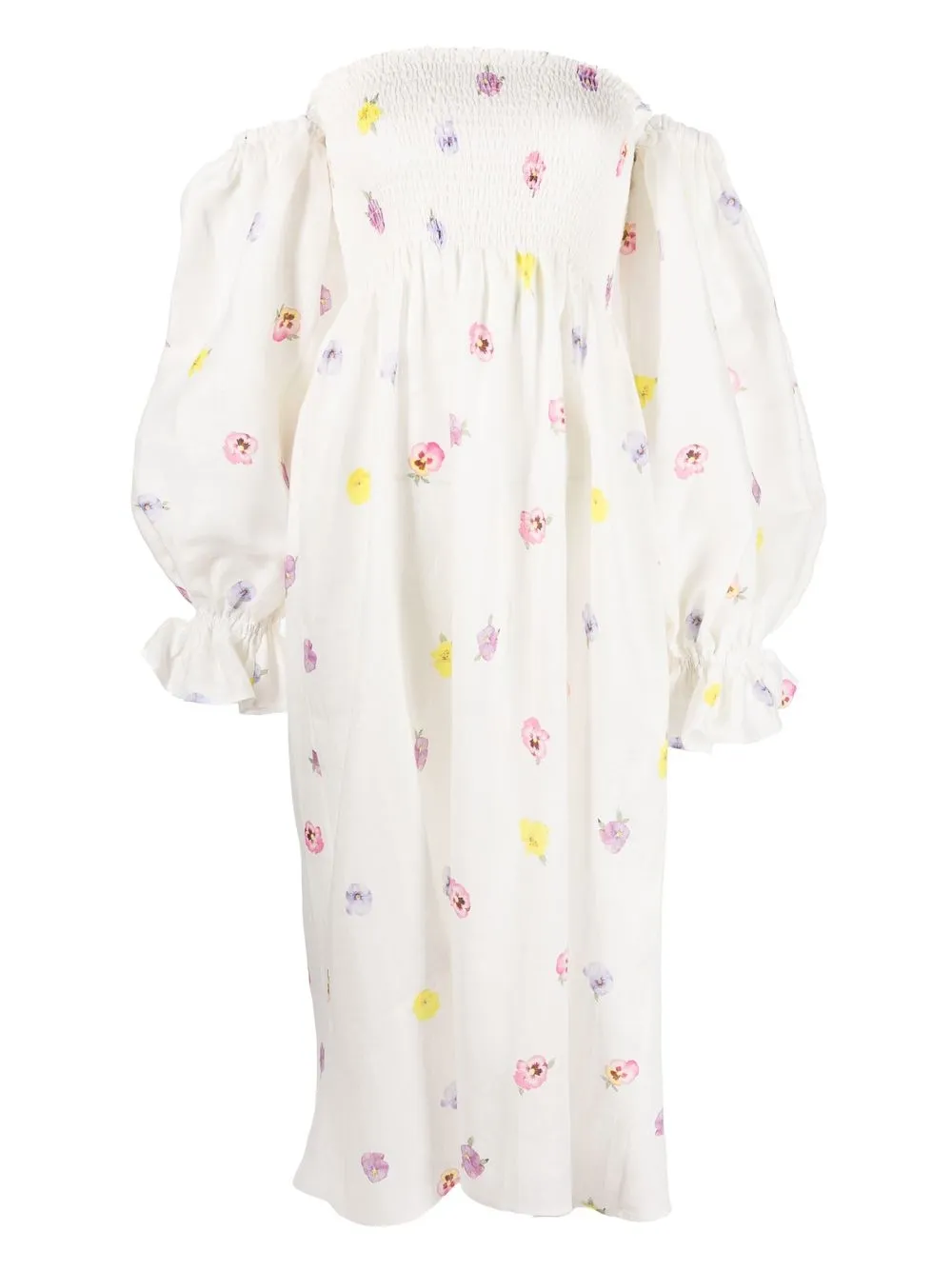 

Sleeper Atlanta linen dress - MULTICOLOR