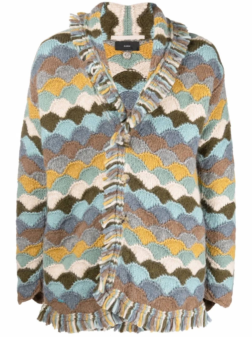 Alanui Rainbow Mountain cardigan - FARFETCH