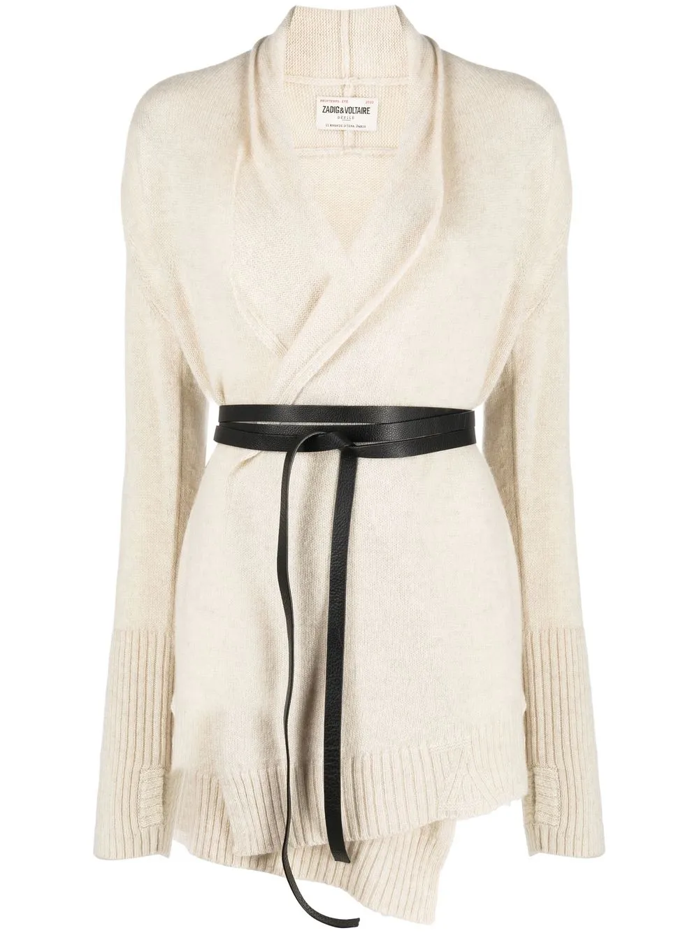 

Zadig&Voltaire belted cashmere cardigan - Neutrals