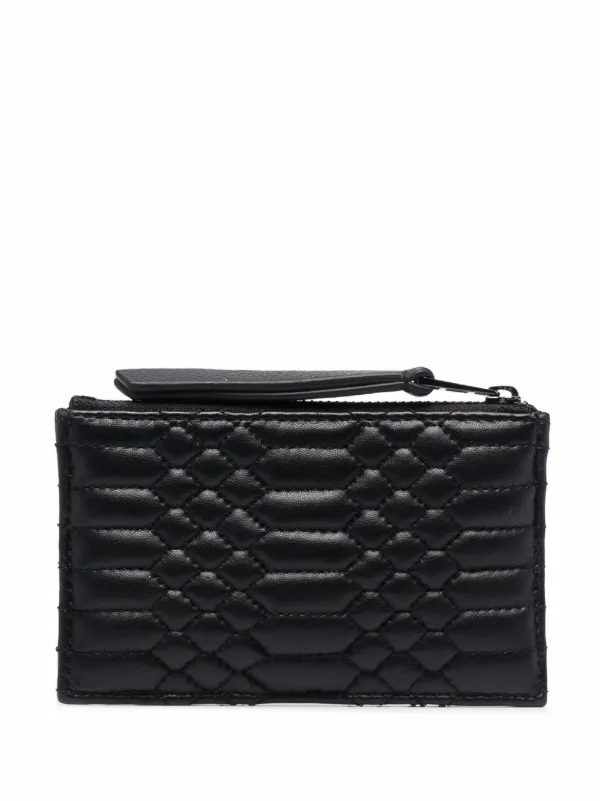 ★ZADIG&VOLTAIRE★ 財布 ブラック Black Quilted Leather Wallet | Zadig&Voltaire