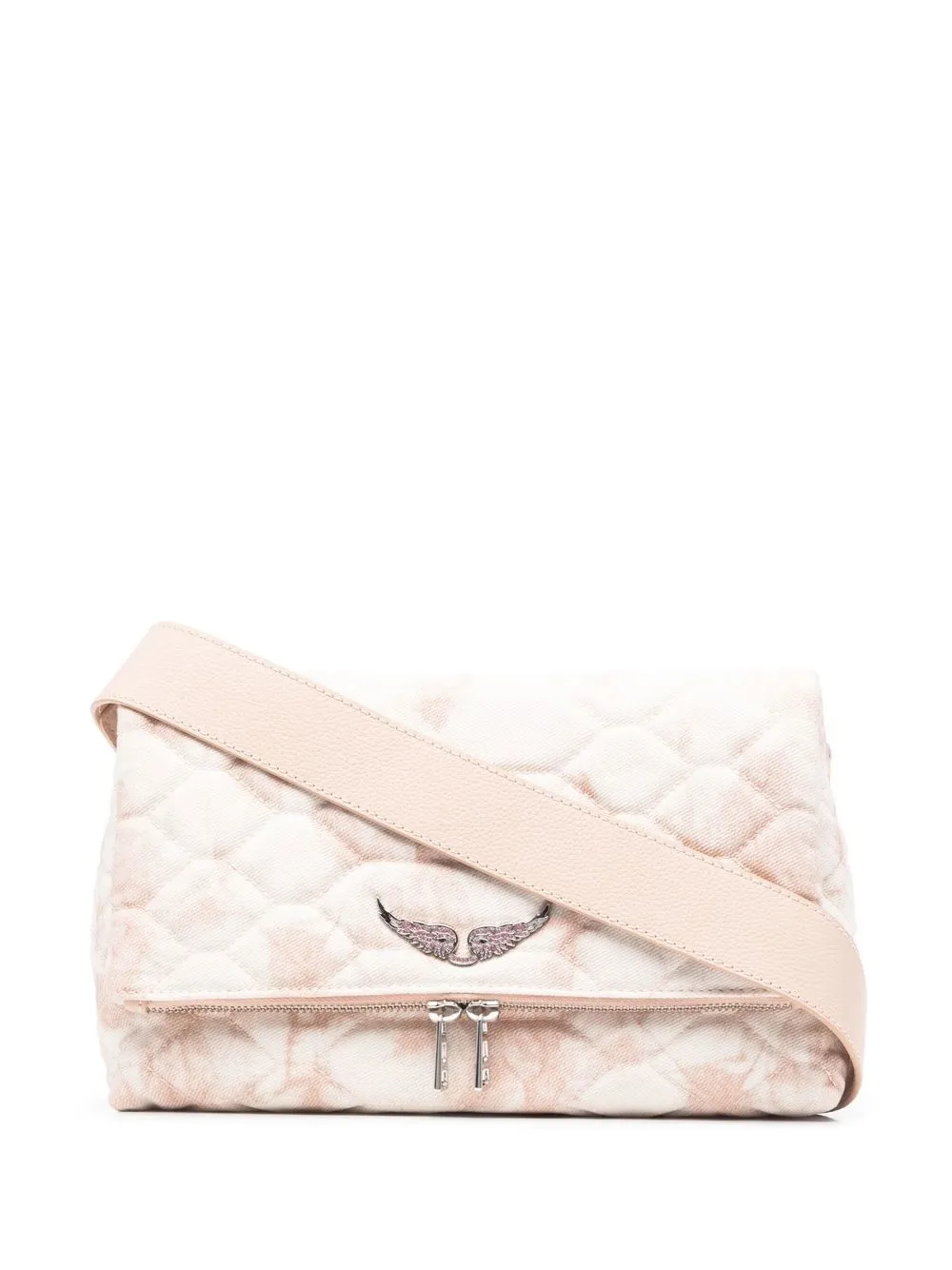 Zadig & Voltaire Rocky Xl Shoulder Bag In White ModeSens