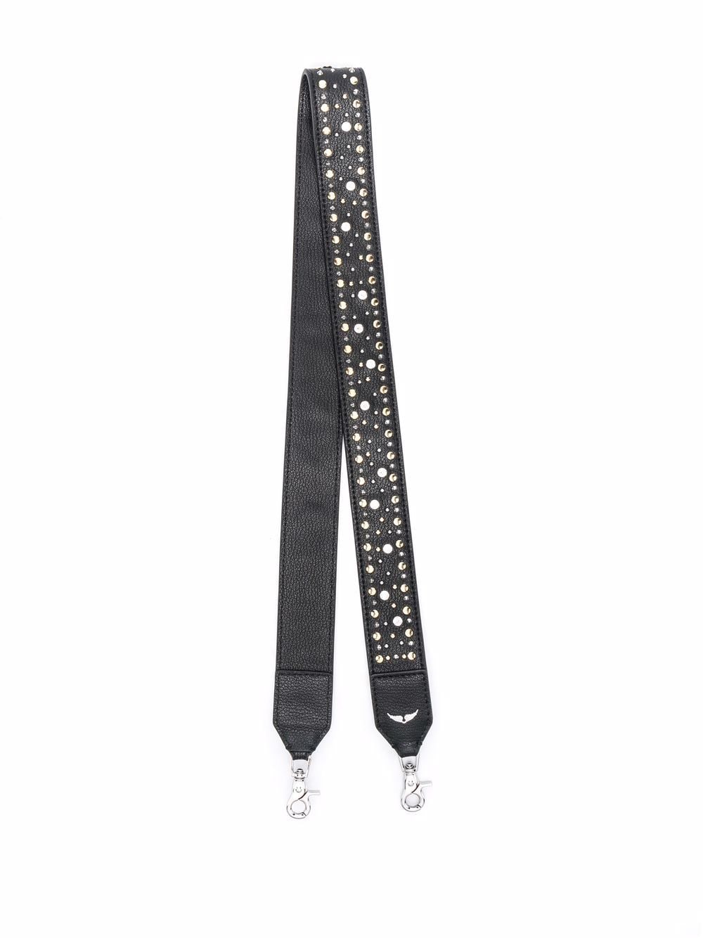 Zadig&Voltaire Studded Shoulder Leather Strap - Farfetch