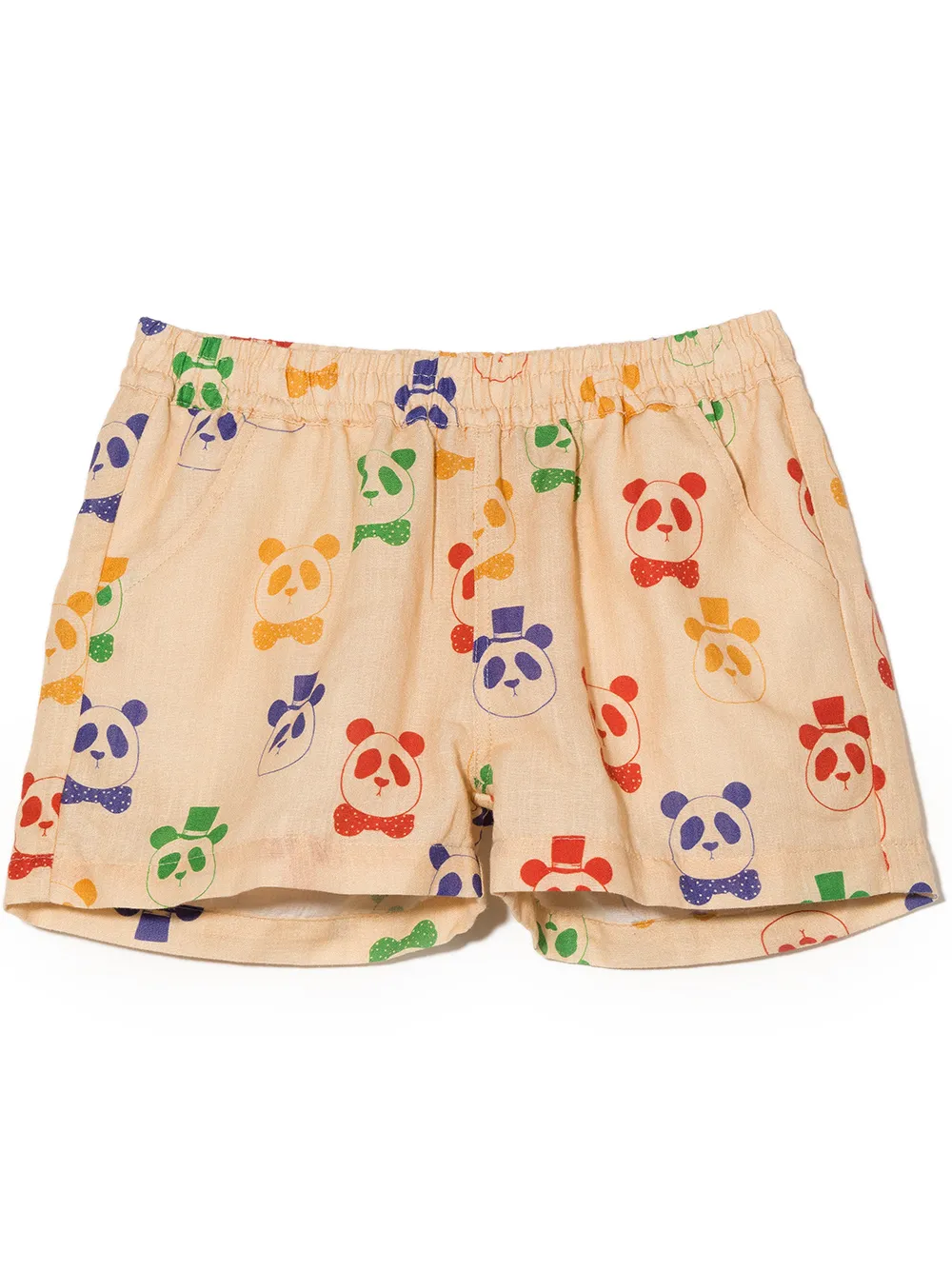 

Mini Rodini shorts con estampado Panda - Neutro