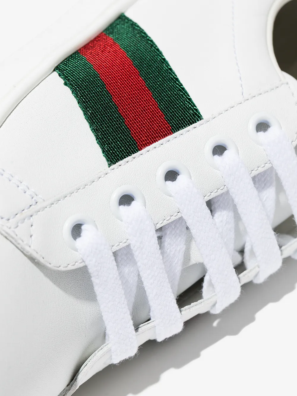 Gucci Kids Ace Web-stripe Sneakers - Farfetch