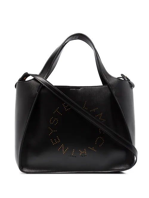 Sac à main en cuir artificiel à logo Stella - Stella McCartney - Modalova