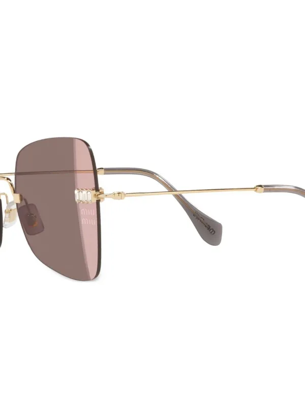 Miu miu 2025 aviator sunglasses