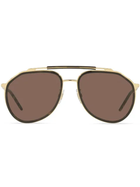 Dolce & Gabbana Eyewear نظارة شمس بإطار بايلوت DG2277