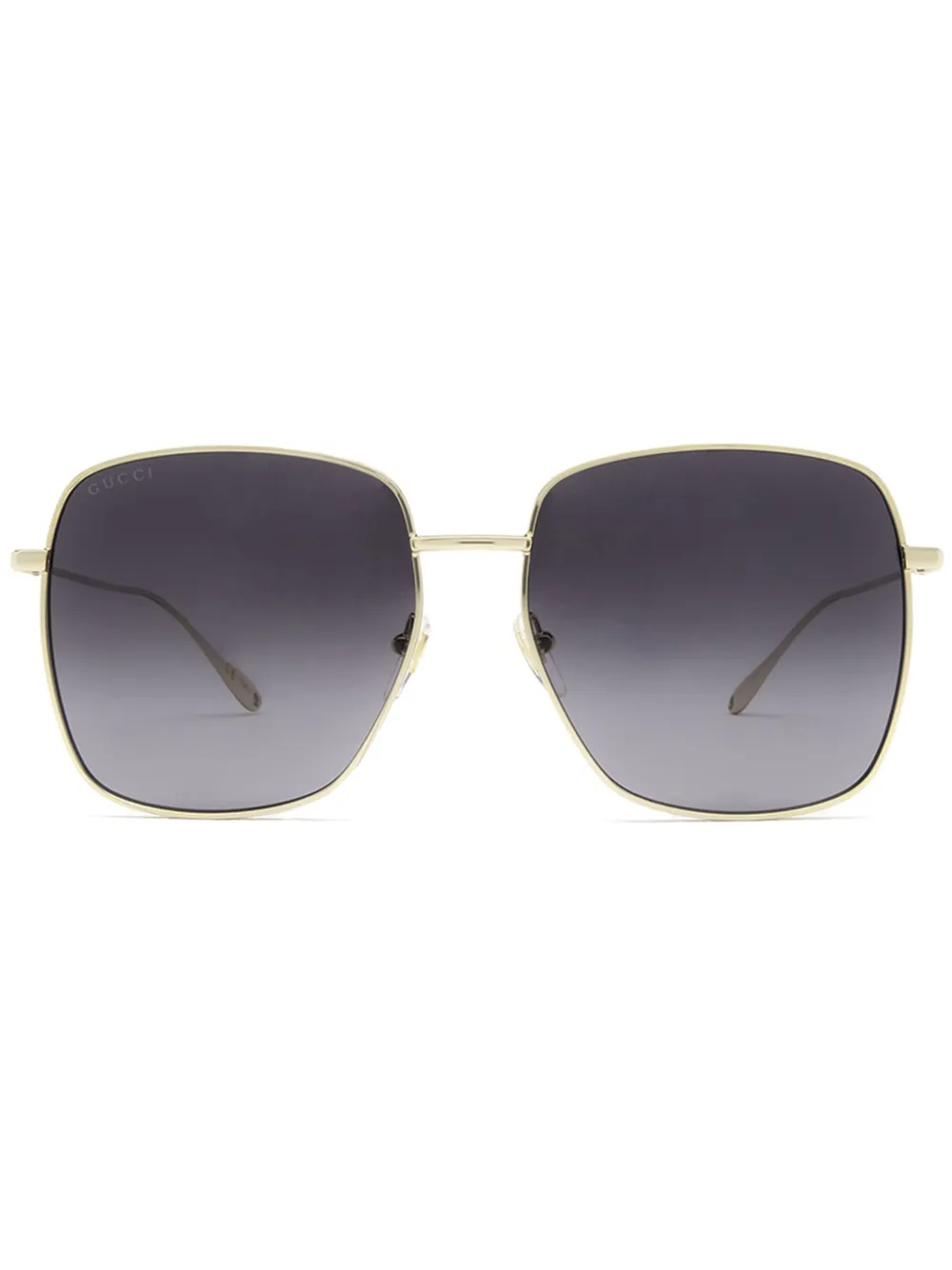 Gucci Eyewear Oversized-Sonnenbrille mit Farbverlauf - Gold