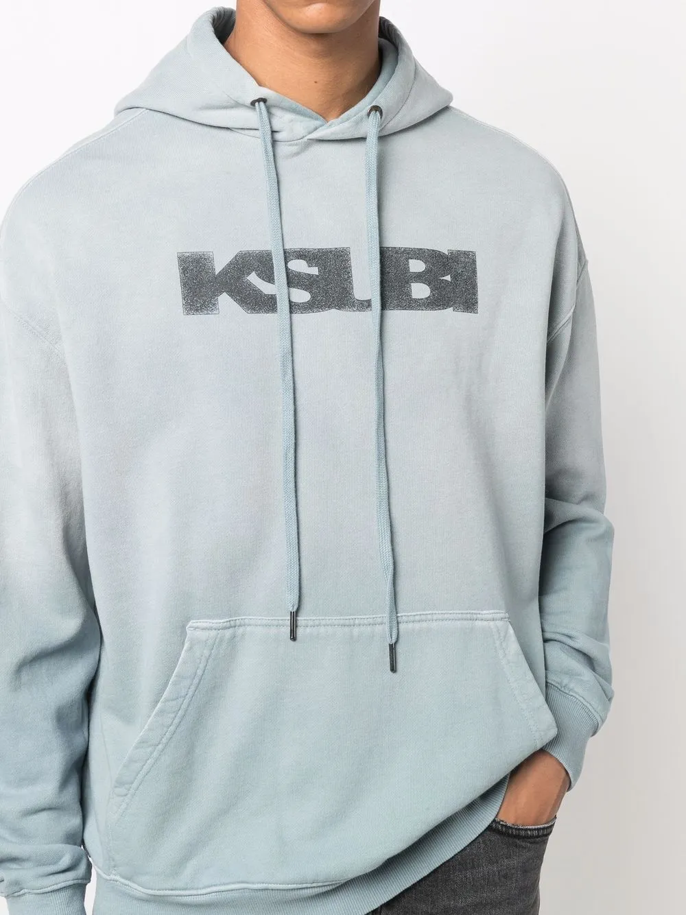 Ksubi Hoodie met logoprint Blauw
