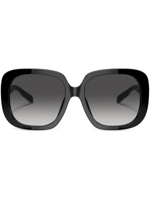 Coach gradient-lenses square-frame sunglasses HC8323U50028G - 0