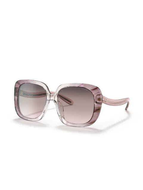 Coach ombré square-frame sunglasses HC8323U5656U8 - 1
