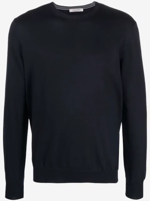 Fileria crew neck knitted jumper