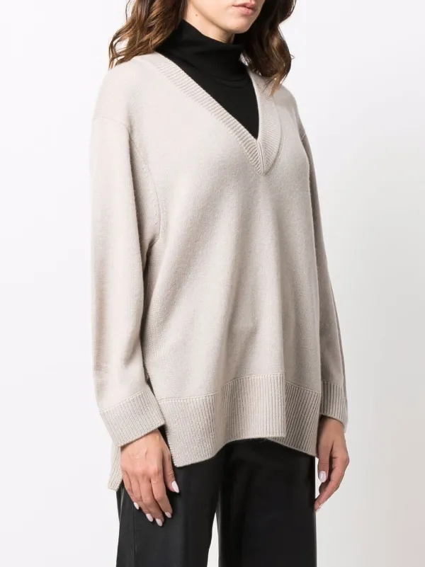 Emporio Armani Vネック カシミアセーター 通販 - FARFETCH