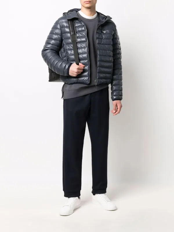 Emporio Armani フーデッド ダウンジャケット 通販 - FARFETCH