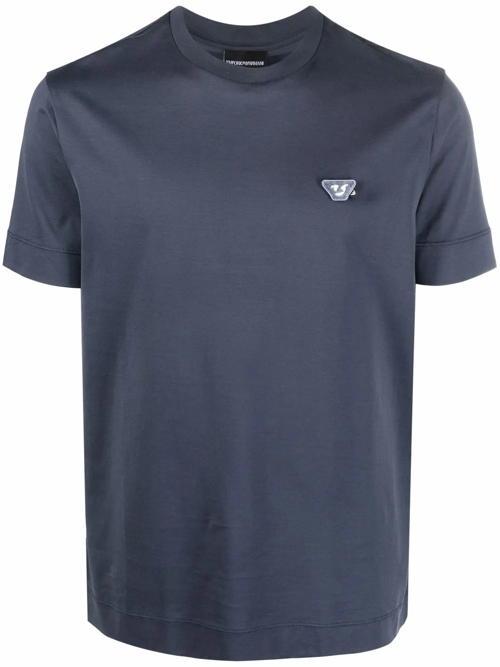 фото Emporio armani футболка с нашивкой-логотипом