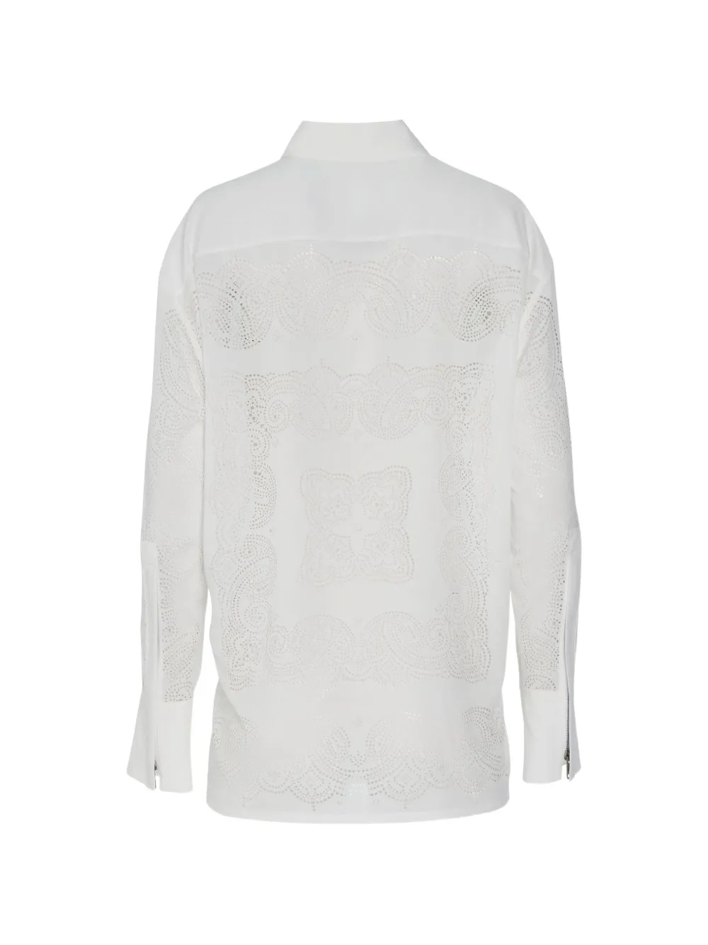  Givenchy Hemd Mit Muster   Weiß 