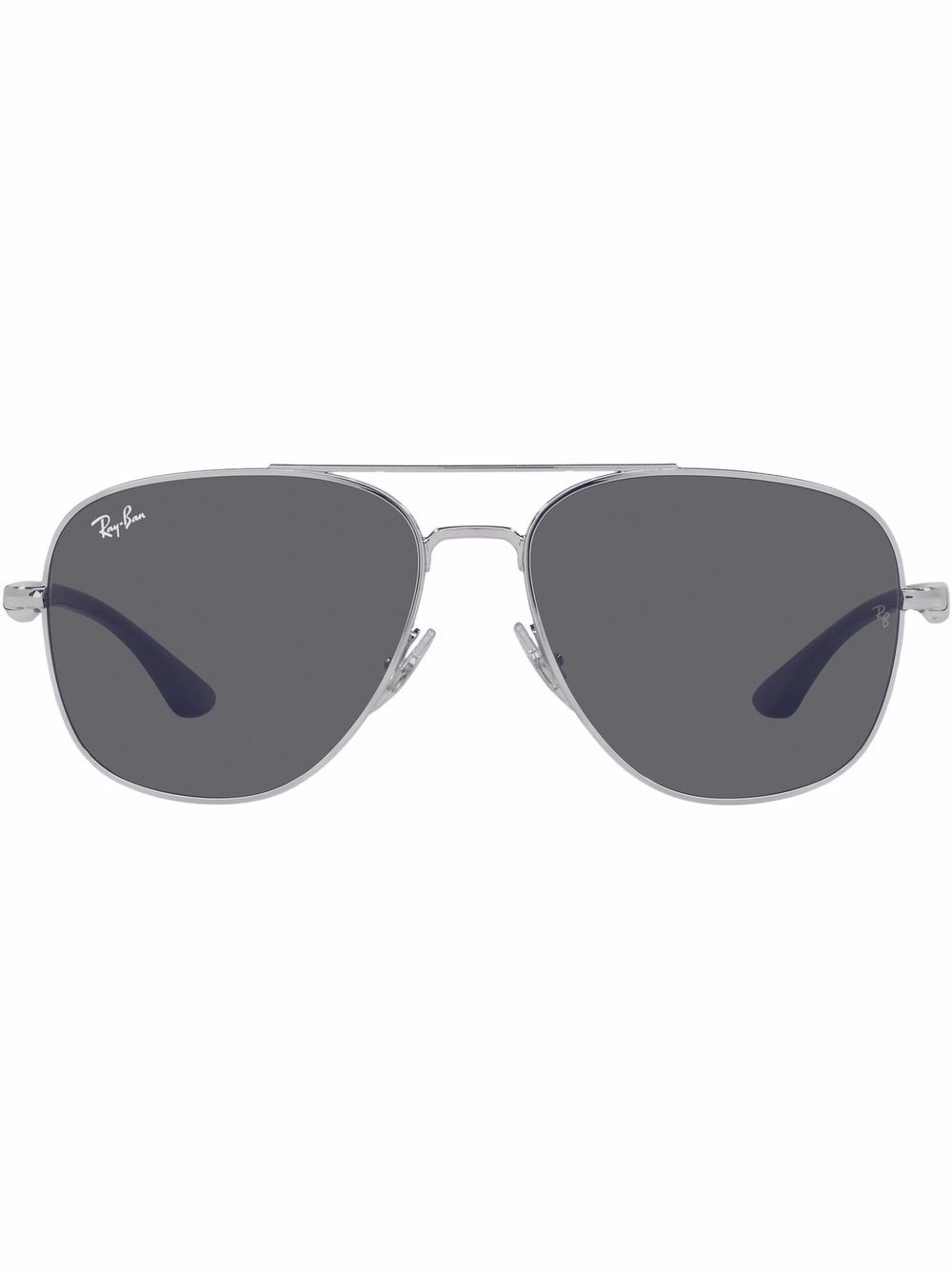 square-frame aviator sunglasses