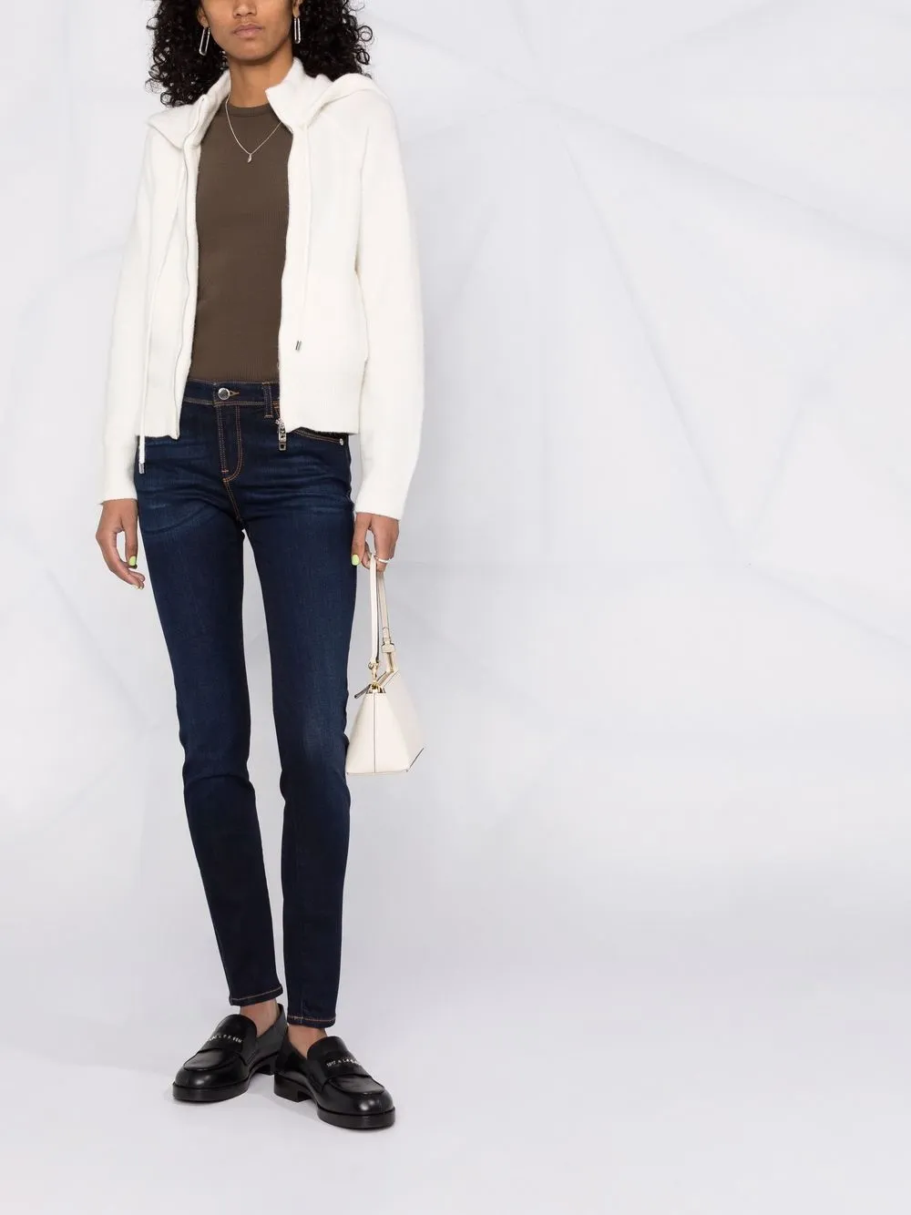 фото Emporio armani толстовка с капюшоном и кулиской