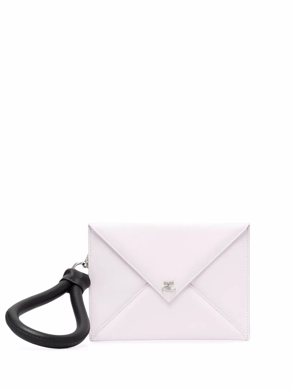 

Courrèges bolsa de mano con correa para la muñeca - Rosado