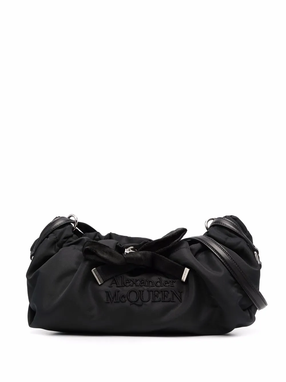 

Alexander McQueen bolsa Bundle mini - Negro