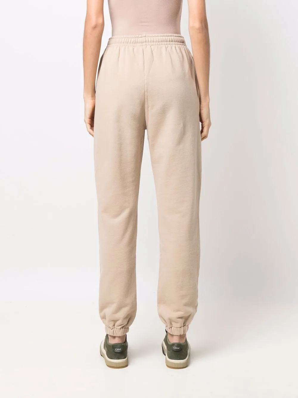 Mc2 Saint Barth Slogan-print Track Pants In Neutrals