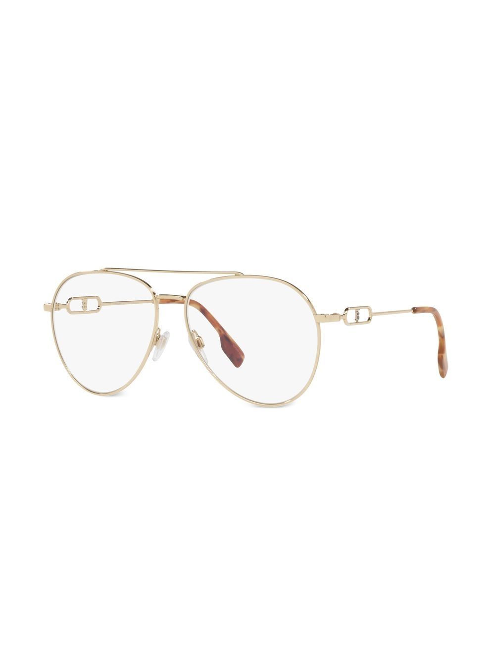 Burberry Eyewear Carmen bril met piloten montuur - Goud