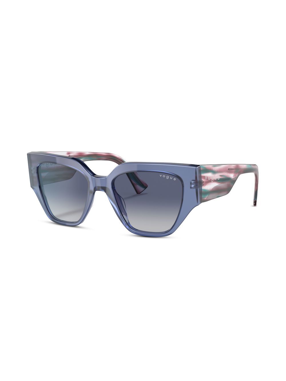 Vogue Eyewear Zonnebril met cat-eye montuur - Paars