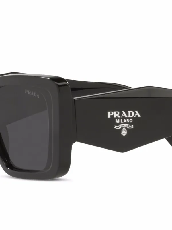 Shop Prada Eyewear square frame sunglasses with Express Delivery - FARFETCH