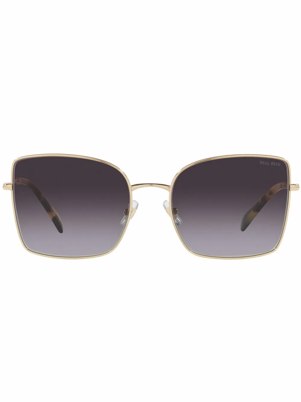 

Miu Miu Eyewear square-frame sunglasses - Gold