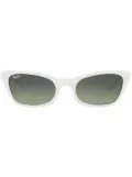 Ray-Ban Lady Burbank cat-eye sunglasses - White