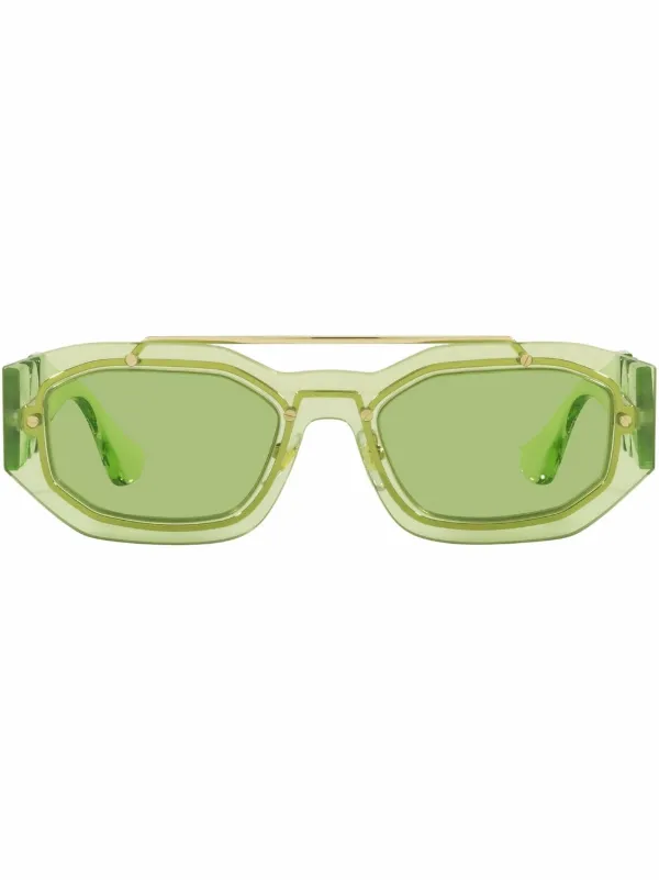 versace eyeglasses green