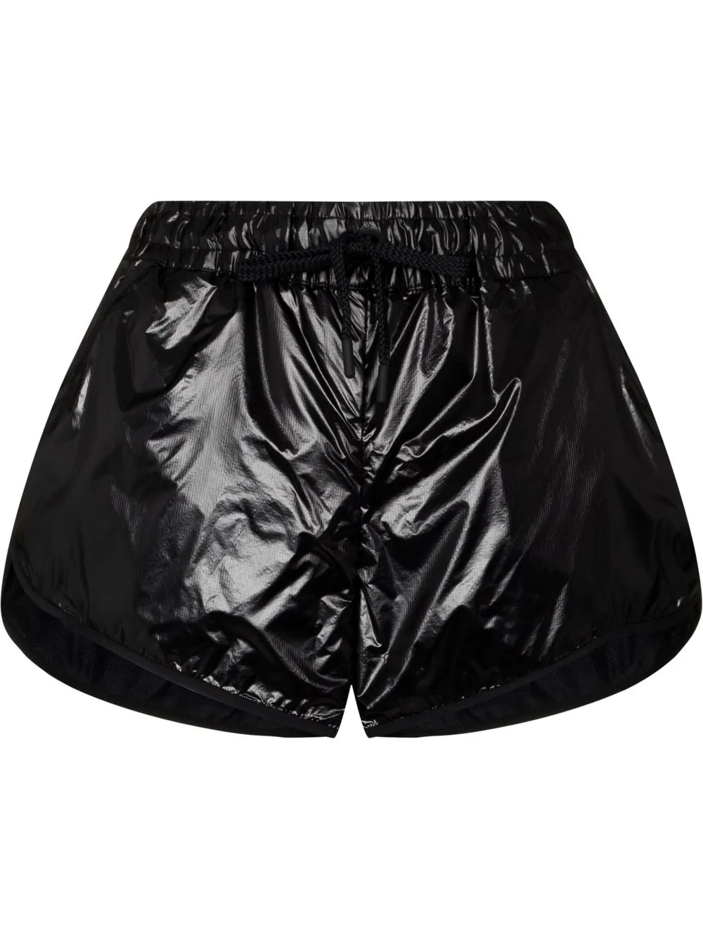 

Moncler Grenoble shorts con cordones - Negro