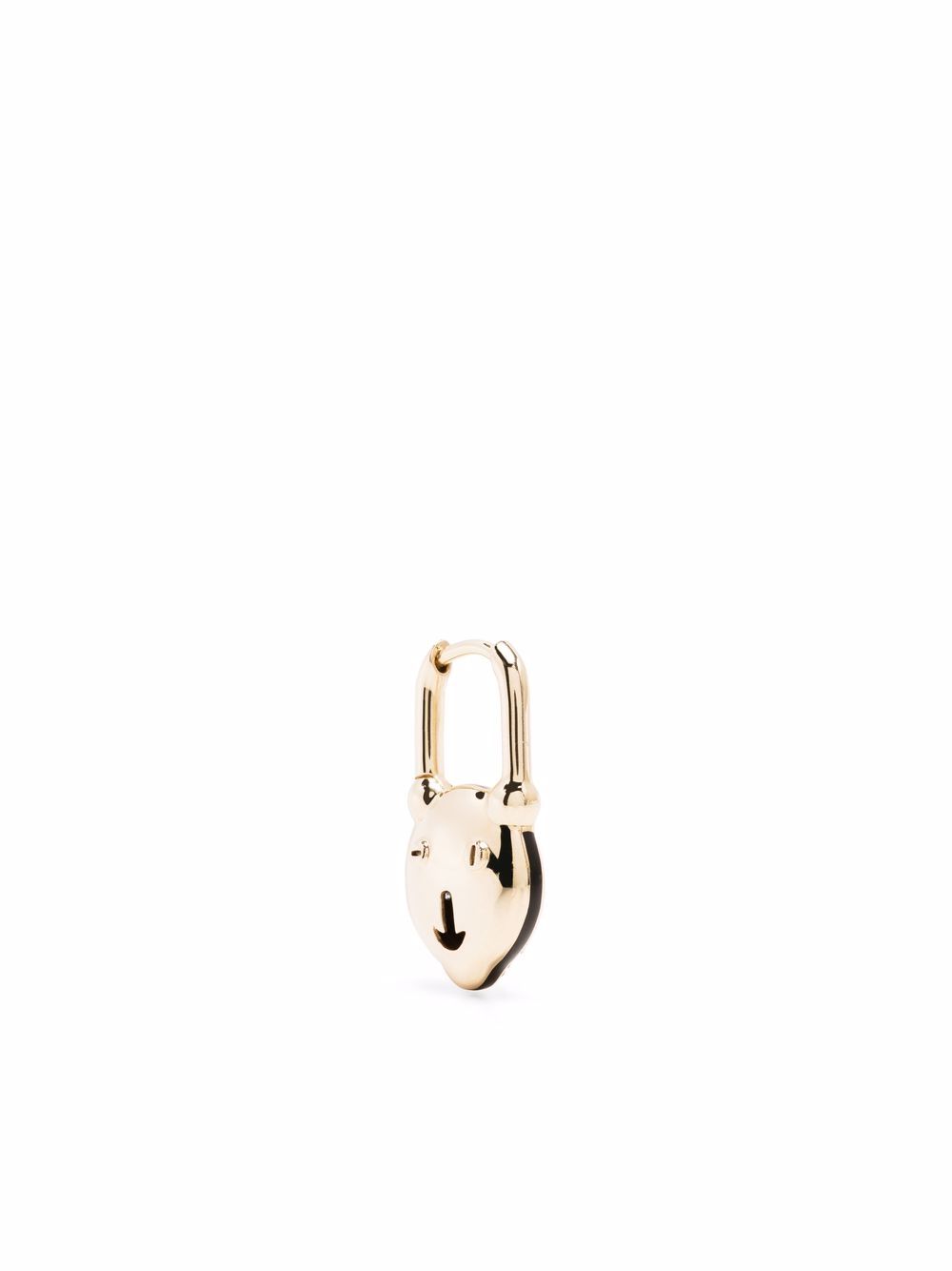 Ted Diamond huggie right earring