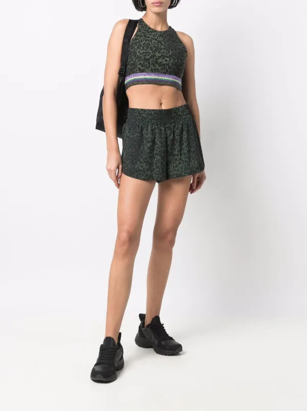 american eagle leopard shorts