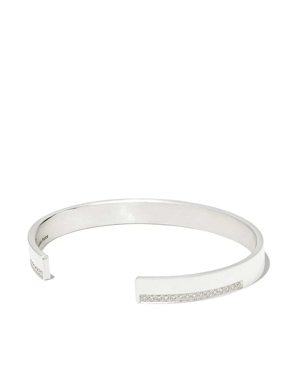 Le Gramme 20g open back bangle | Silver | Image 1