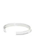 Le Gramme 20g open back bangle - Silver