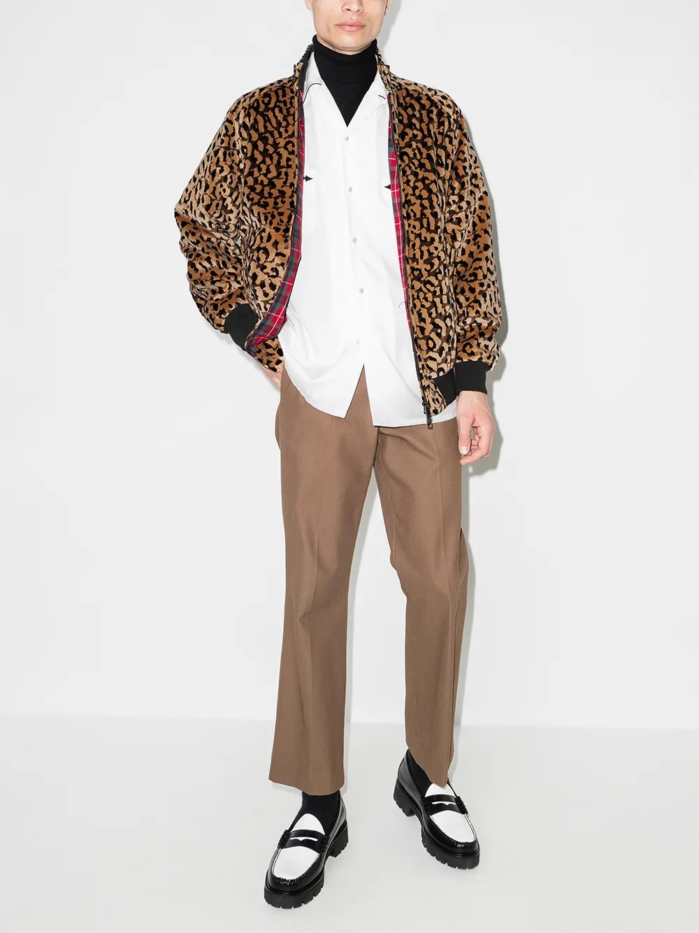 WACKO MARIA x Baracuta leopard-print Jacket - Farfetch