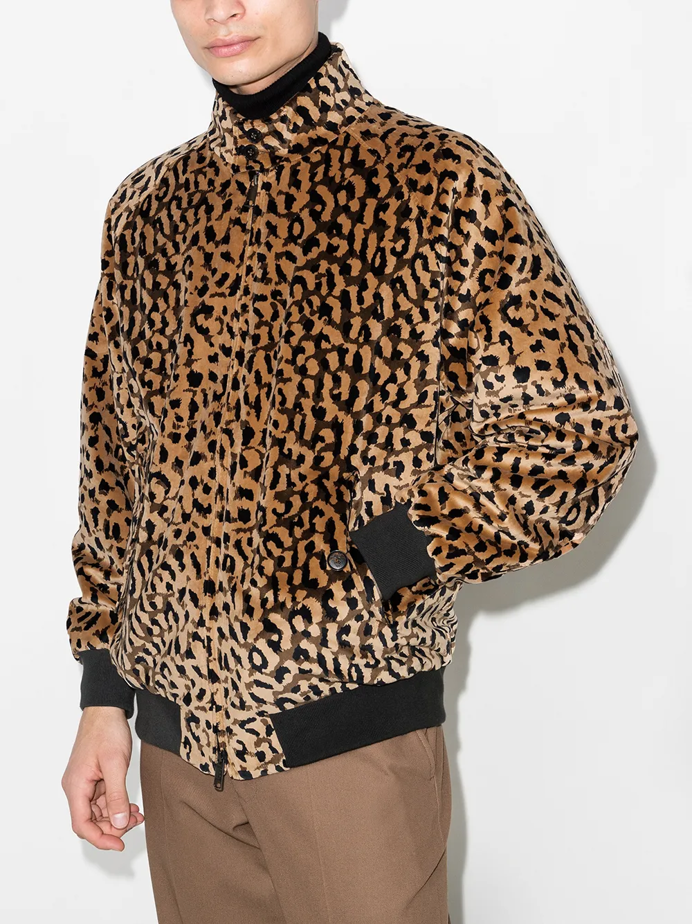 WACKO MARIA x Baracuta leopard-print Jacket - Farfetch